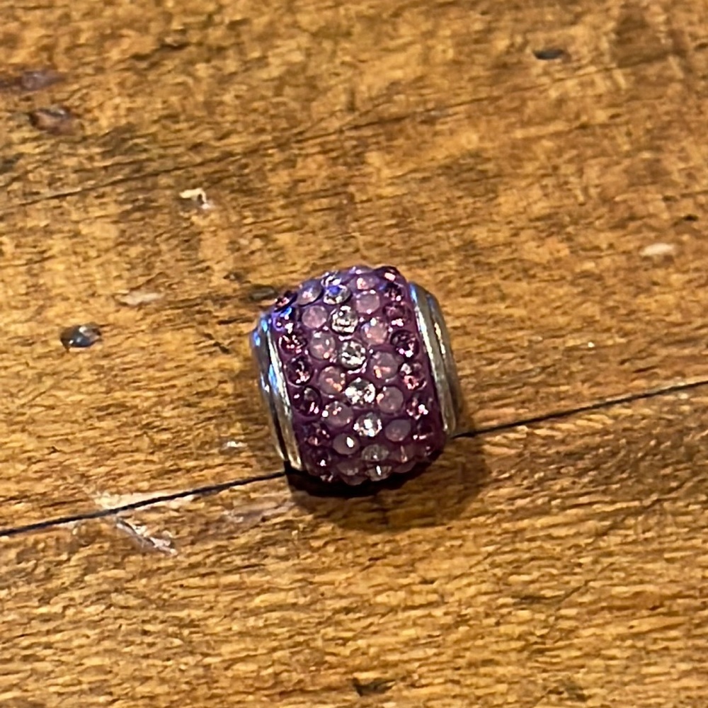 Brighton pink sparkly bead